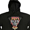 Miniatyrbild 3 av 4: KISS Triangle Band Logo Pullover Hoodie