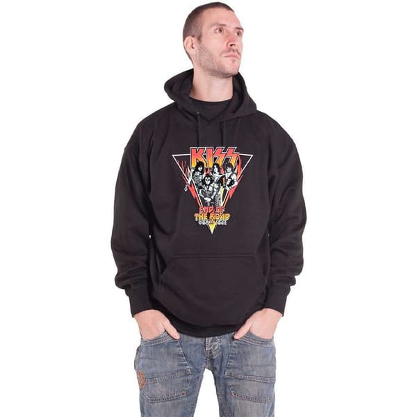 KISS Triangle Band Logo Pullover Hoodie