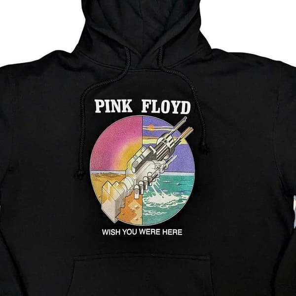 Pink Floyd Wish You Were Here Circle Icons Pullover Hoodie