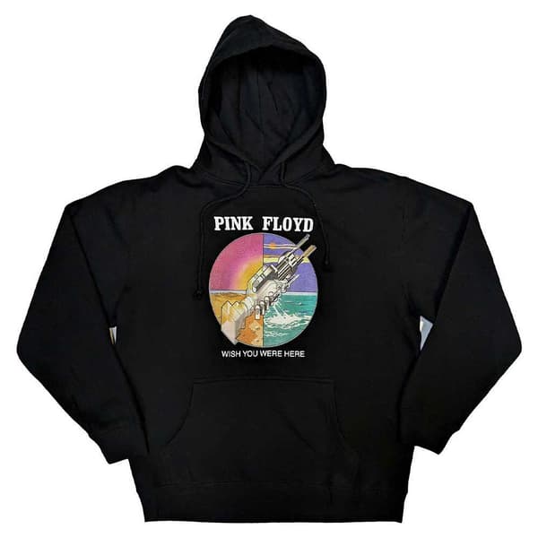 Pink Floyd Wish You Were Here Circle Icons Pullover Hoodie