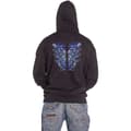 Miniatyrbild 2 av 4: Bring Me The Horizon Blue Crow Wings Zipped Hoodie