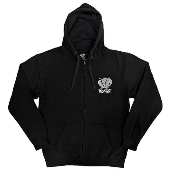 No Doubt Checker Logo Zipped Hoodie