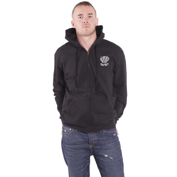 No Doubt Checker Logo Zipped Hoodie