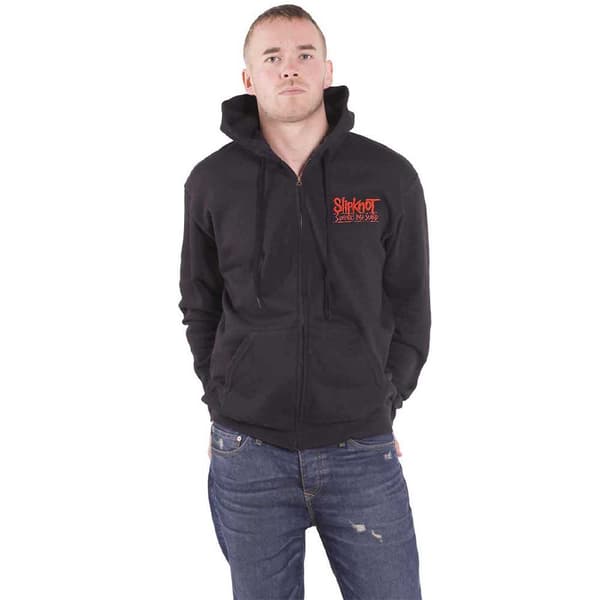 Slipknot 9 Point Flag Zipped Hoodie