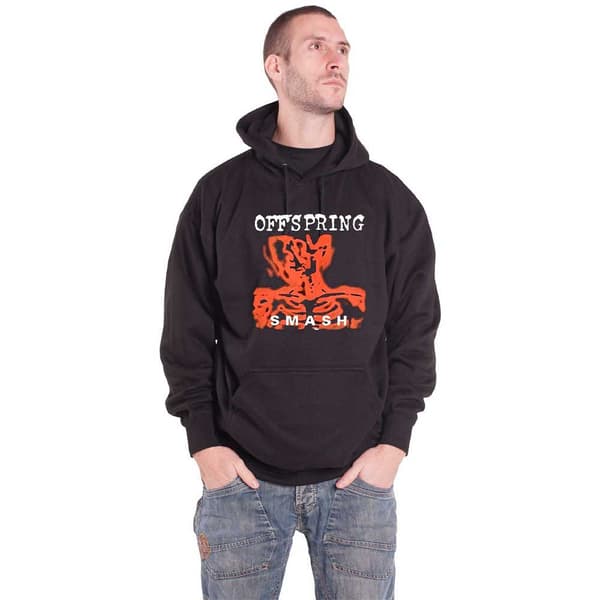 The Offspring Smash Band Logo Pullover Hoodie