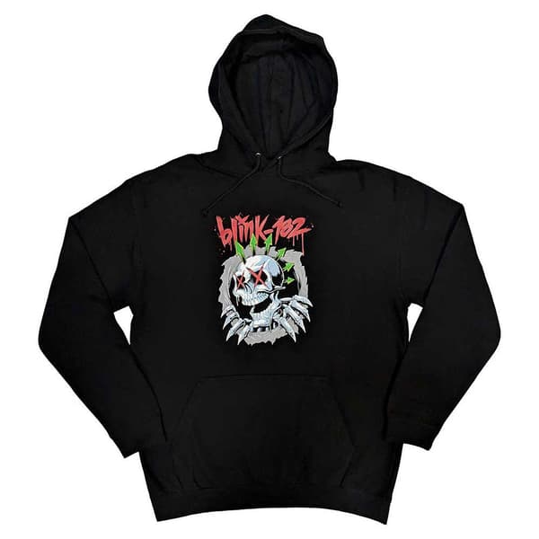 Blink-182 Six Arrow Skull Pullover Hoodie