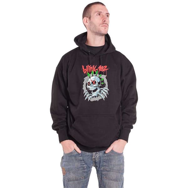 Blink-182 Six Arrow Skull Pullover Hoodie