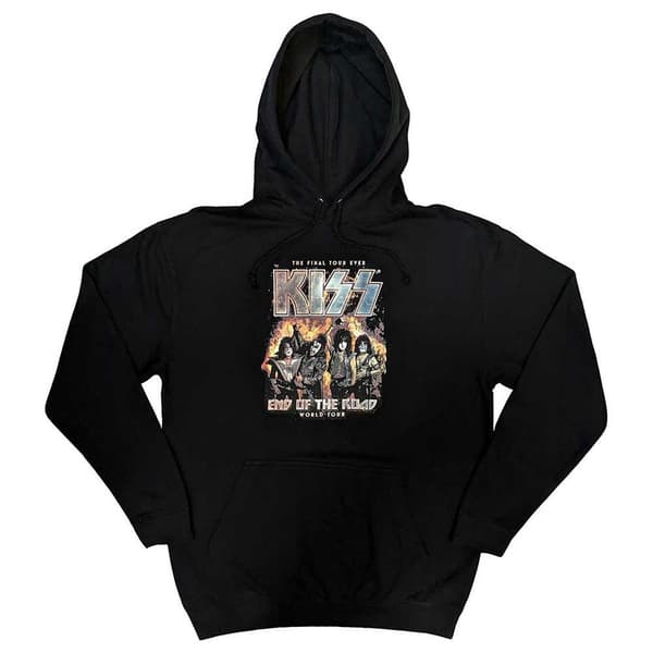 KISS End Of The Road Final Tour Pullover Hoodie
