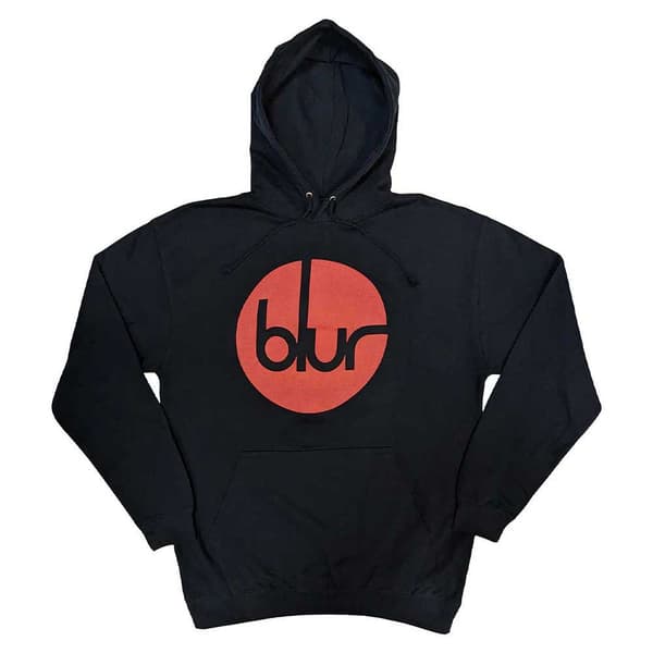 Blur Circle Band Logo Pullover Hoodie