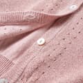 Miniatyrbillede 5 af 7: vidaXL Strikket cardigan til børn str. 128 strik lyserød