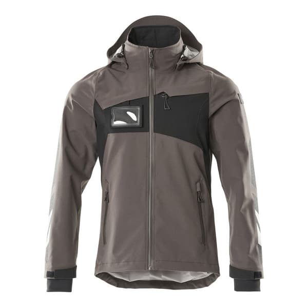Mascot Jacka Med Ytterfoder Huva Accelerate 18001 Grå 2XL