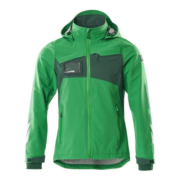 Mascot Jacka Med Ytterfoder Huva Accelerate 18001 Grönt 4XL