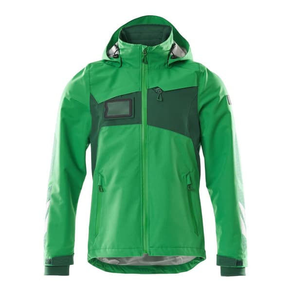 Mascot Jacka Med Ytterfoder Huva Accelerate 18301 Grönt XS