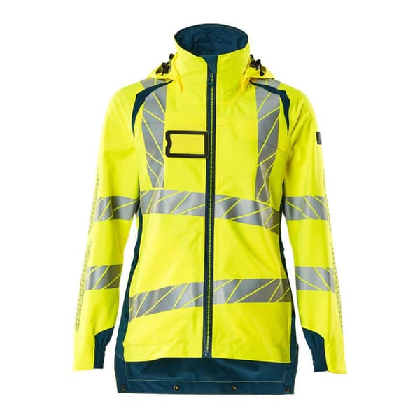 Mascot Jacka Med Ytterfoder Huva Accelerate Safe 19011 Gul 4XL
