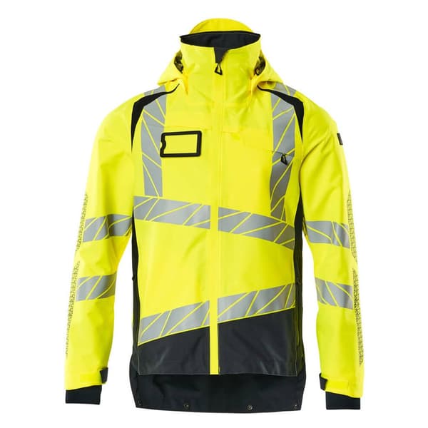 Mascot Jacka Med Ytterfoder Huva Accelerate Safe 19301 Gul 2XL