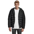 Miniatyrbillede 1 af 6: Urban Classics Grundlæggende Boble Parka Sort M Mand