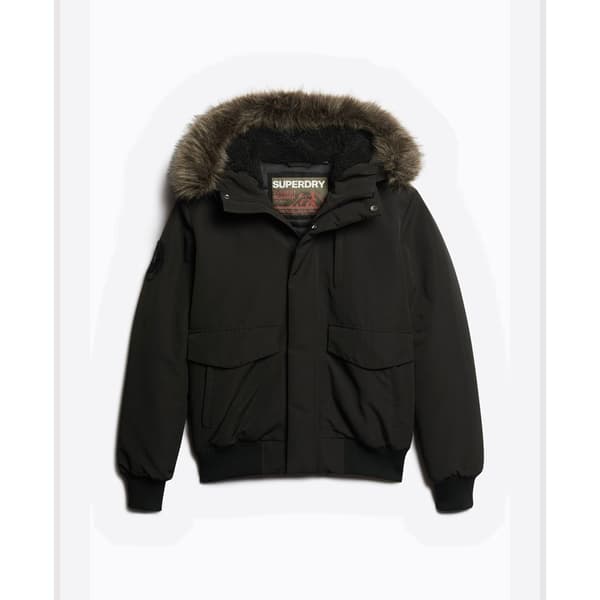 Superdry Puffer Takki Everest Musta L Mies