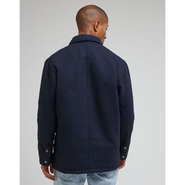 Lee Jakke 112342487 Wool Blå XL Mand