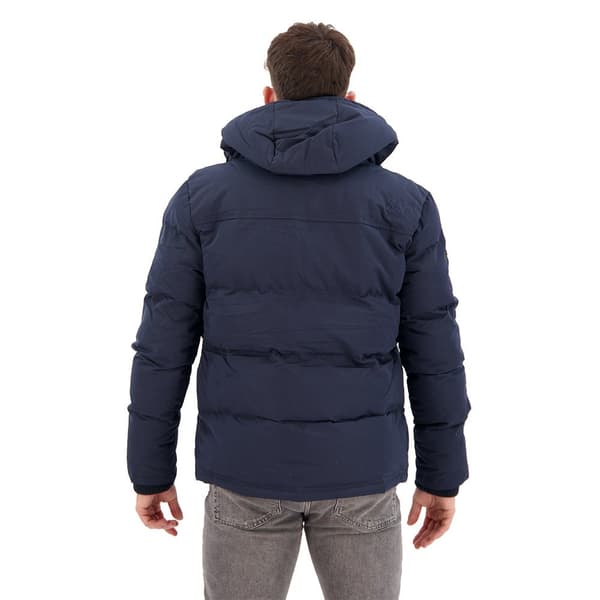 Superdry Puffer Jakke Everest Short Blå 2XL Mand