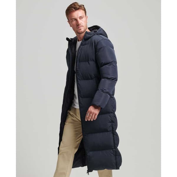 Superdry Jacka Studios Super Duvet Blå S Man