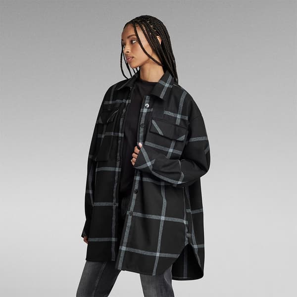 G-star Päällyspaita D23554-d402 Regular Fit Musta XS Nainen