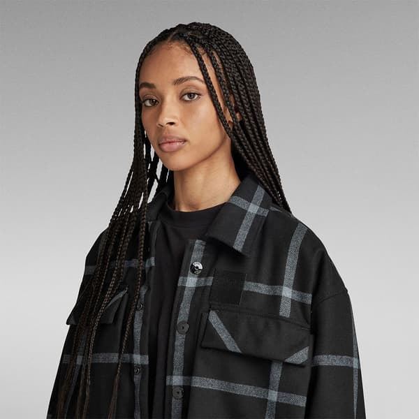 G-star Päällyspaita D23554-d402 Regular Fit Musta XS Nainen