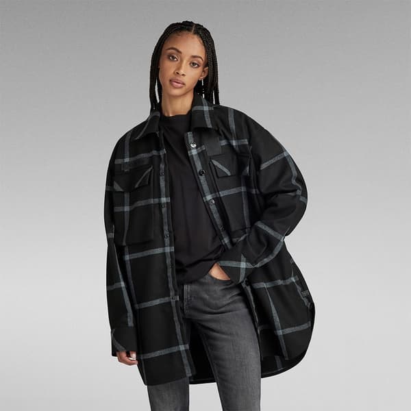 G-star Päällyspaita D23554-d402 Regular Fit Musta XS Nainen