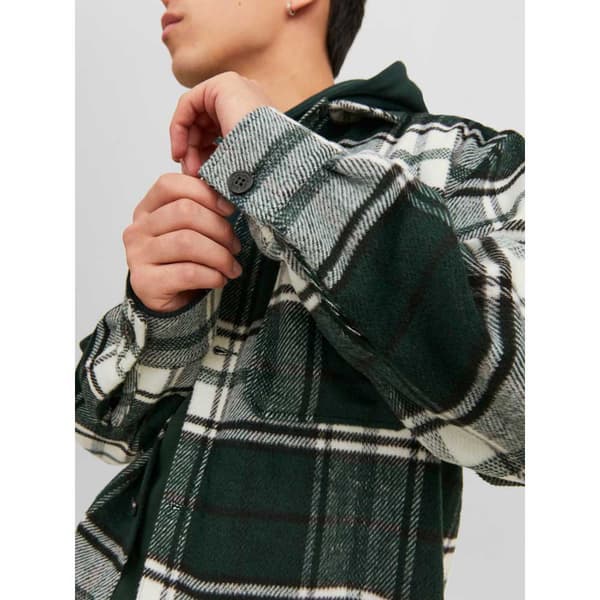 Jack & Jones Overshirt Zac Check Sn Grøn XL Mand