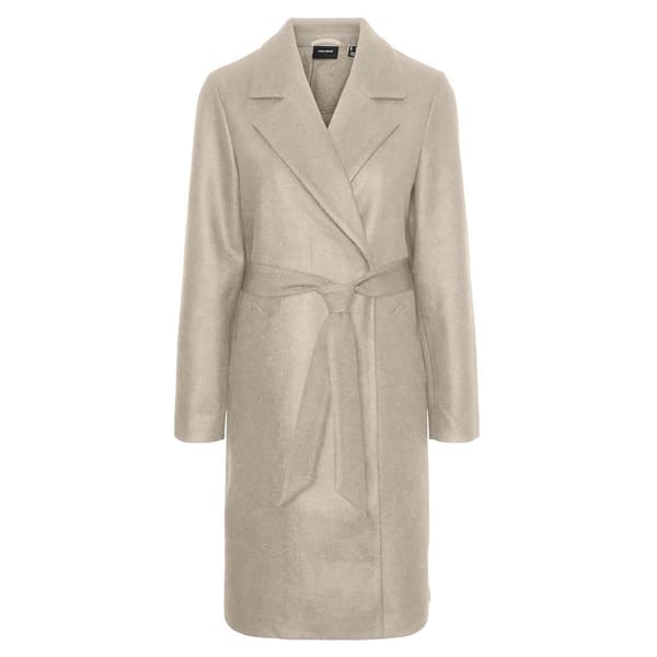 Vero Moda Frakke Fortuneaya Beige L Kvinde
