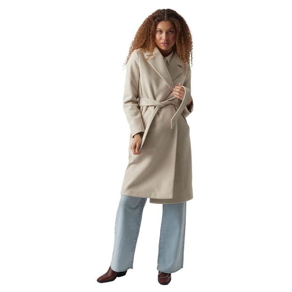 Vero Moda Frakke Fortuneaya Beige L Kvinde