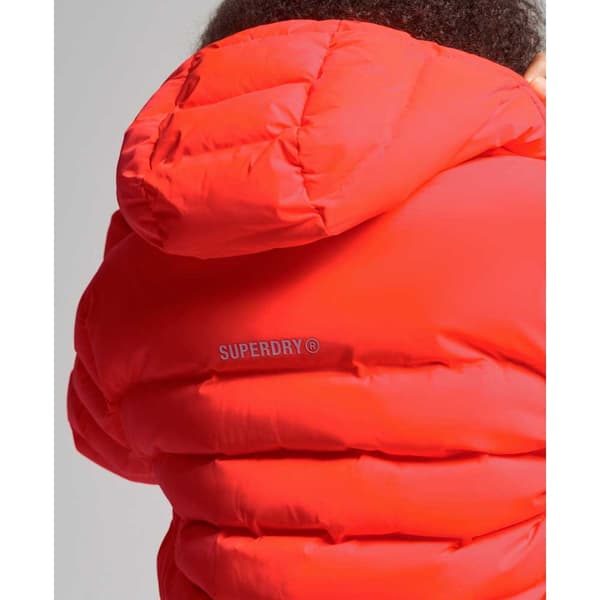 Superdry Jakke Code All Seasons Padded Rød M Kvinde