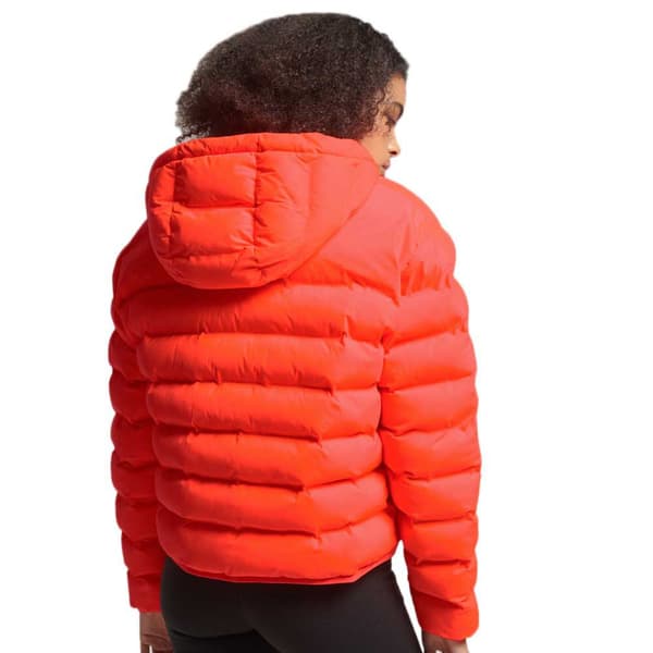 Superdry Jakke Code All Seasons Padded Rød M Kvinde