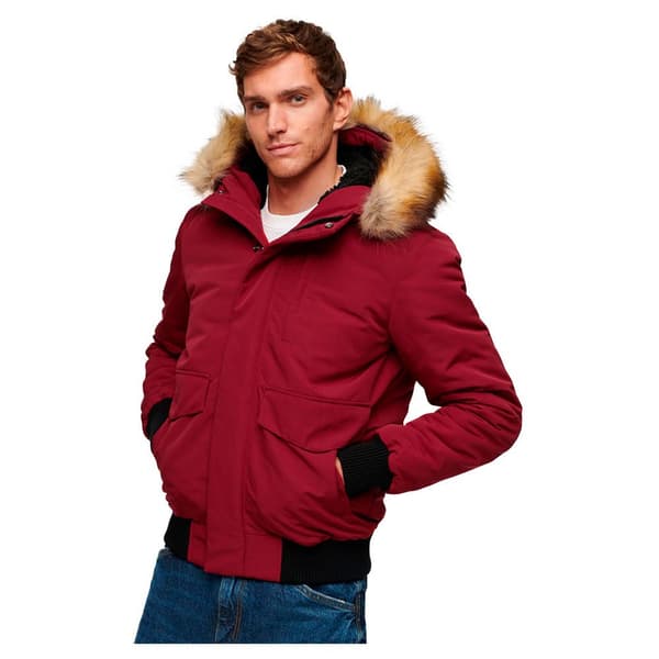 Superdry Pufferjacka Everest Röd L Man