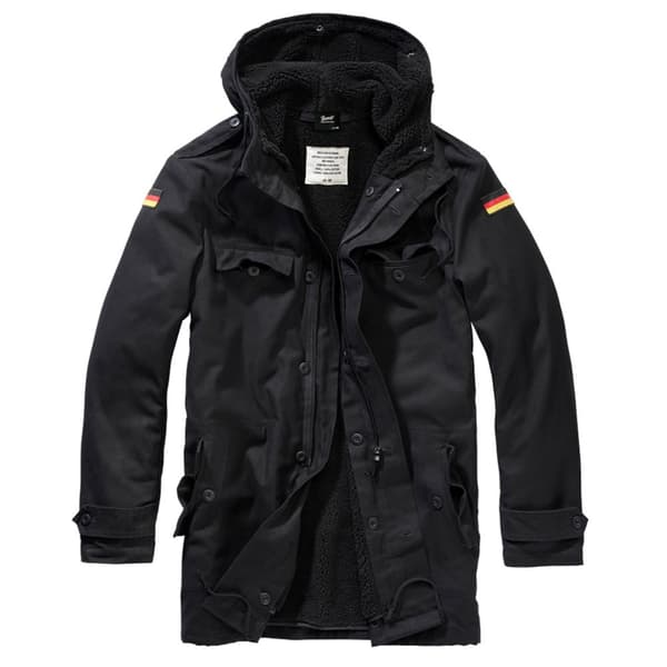 Brandit Kappa Bundeswehr Flag Svart 5XL Man