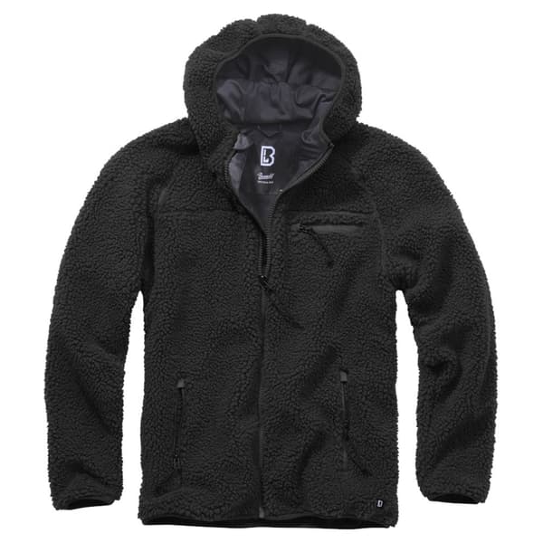 Brandit Jakke Teddy Worker Sort 2XL Mand