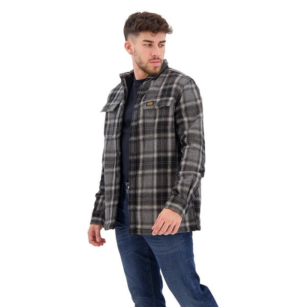 Superdry Överskjorta Wool Miller Grå M Man
