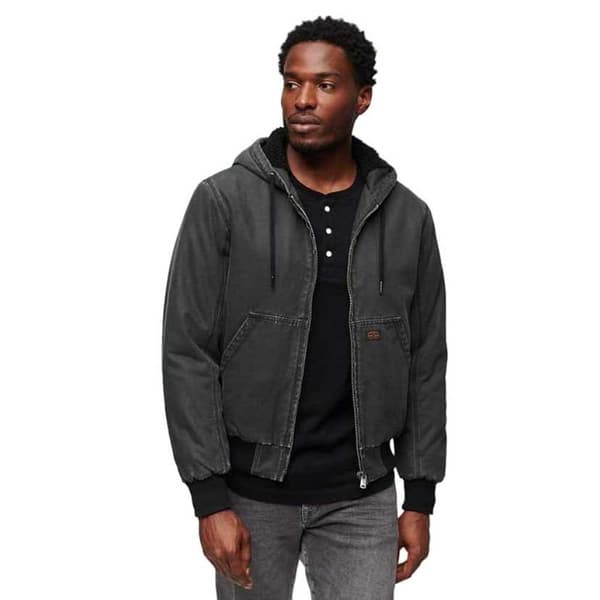 Superdry Bomberjacka Vintage Workwear Grå XL Man