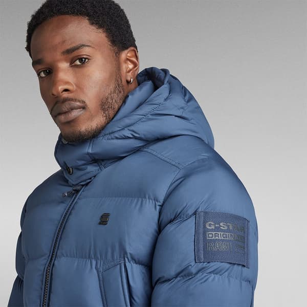 G-star Puffer Jakke Whistler Blå S Mand