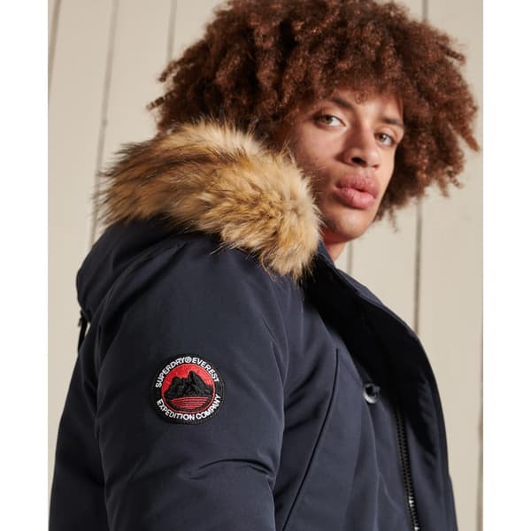 Superdry Jacka Everest Blå S Man
