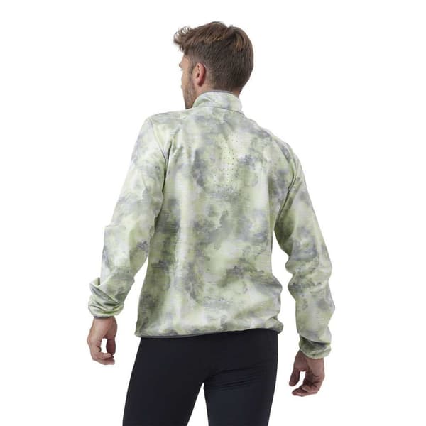 Odlo Jakke Essential Light Print Grøn XL Mand