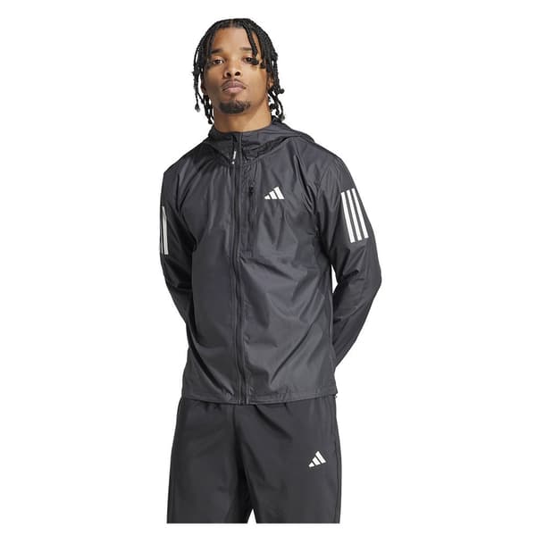 Adidas Jakke Own The Run Base Sort M / Regular Mand