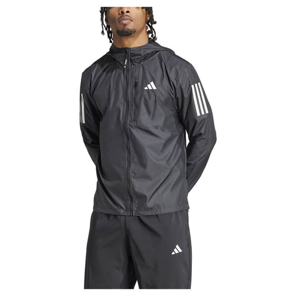 Adidas Jakke Own The Run Base Sort M / Regular Mand