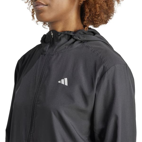 Adidas Jakke Run It Sort L Kvinde