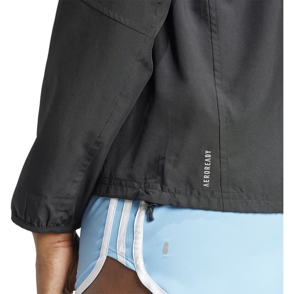 Adidas Jakke Run It Sort L Kvinde