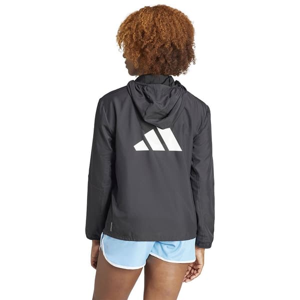 Adidas Jakke Run It Sort L Kvinde