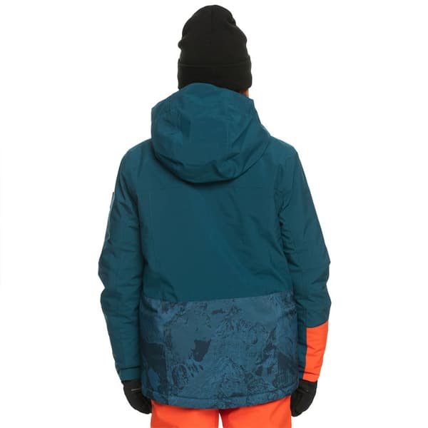 Quiksilver Jakke Silvertip Blå 10 Years Dreng
