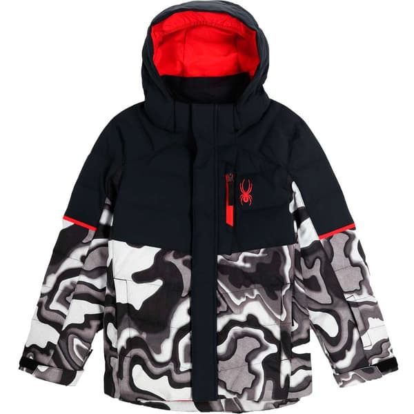 Spyder Jacka Impulse Svart 10 Years Pojke