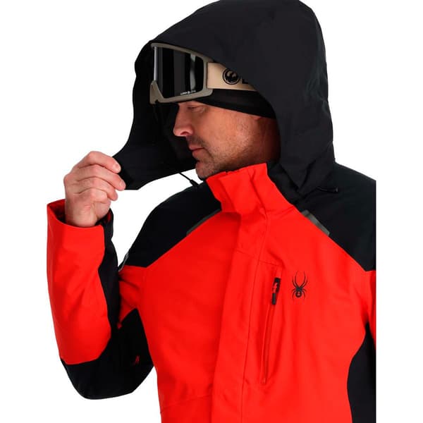 Spyder Jakke Copper Orange XL Mand