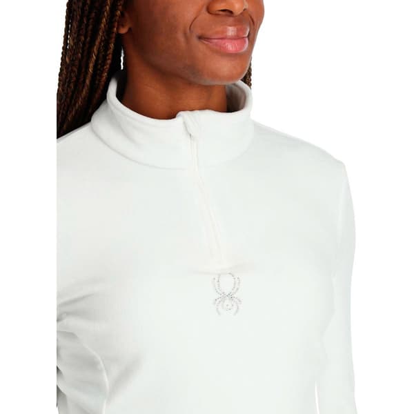 Spyder Half Zip Fleece Shimmer Bug Valkoinen M Nainen