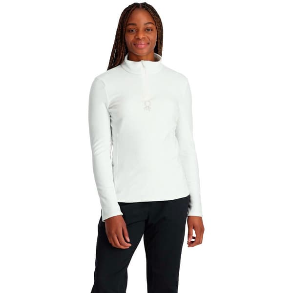 Spyder Half Zip Fleece Shimmer Bug Valkoinen M Nainen